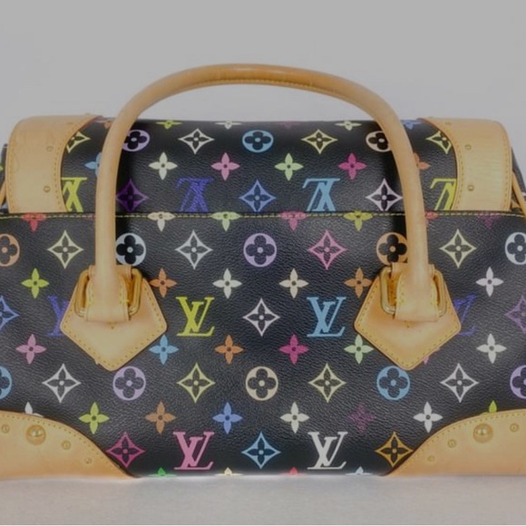 Authentic Louis Vuitton multicolor Beverly Noir - Picture 3 of 12